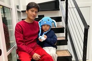 5-year-old Liam Conejo Ramos and father